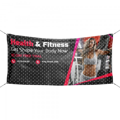 Fabric Mesh Banners