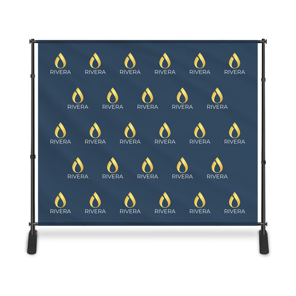 10 ft x 8 ft Step and Repeat Adjustable Banner Stands
