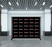 10 ft x 8 ft Step and Repeat Adjustable Banner Stands