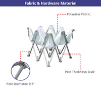 Tension Fabric Pop Up Straight Backdrop
