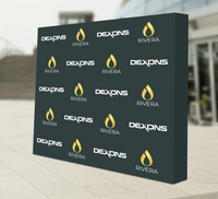 Tension Fabric Pop Up Straight Backdrop