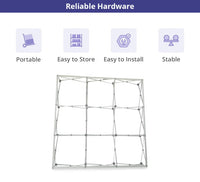 Fabric Pop Up Straight Display