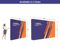 Fabric Pop Up Straight Display