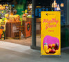 Multifunctional Adjustable X Banner Stands