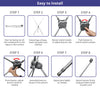 Multifunctional Adjustable X Banner Stands
